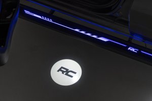 Ram 3500 Running Boards - Rough Country - Bluetooth-Controlled - Multi-Color LED - '11-'26 Ram 3500 Running Boards - Rough Country - Bluetooth-Controlled - Multi-Color LED - '11-'26